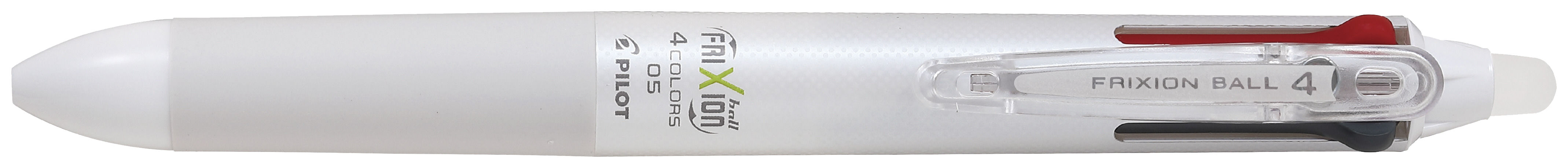 Pilot FriXion Ball 4 Colors Uitwisbare Rollerball Wit 0.5 mm