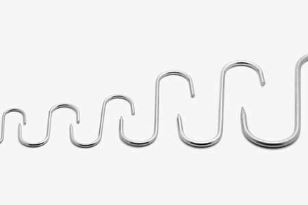Weis Vleeshaken 8cm set 10 stuks