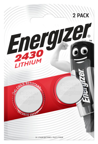 Energizer CR2430 Knoopcelbatterij Lithium 2 stuks