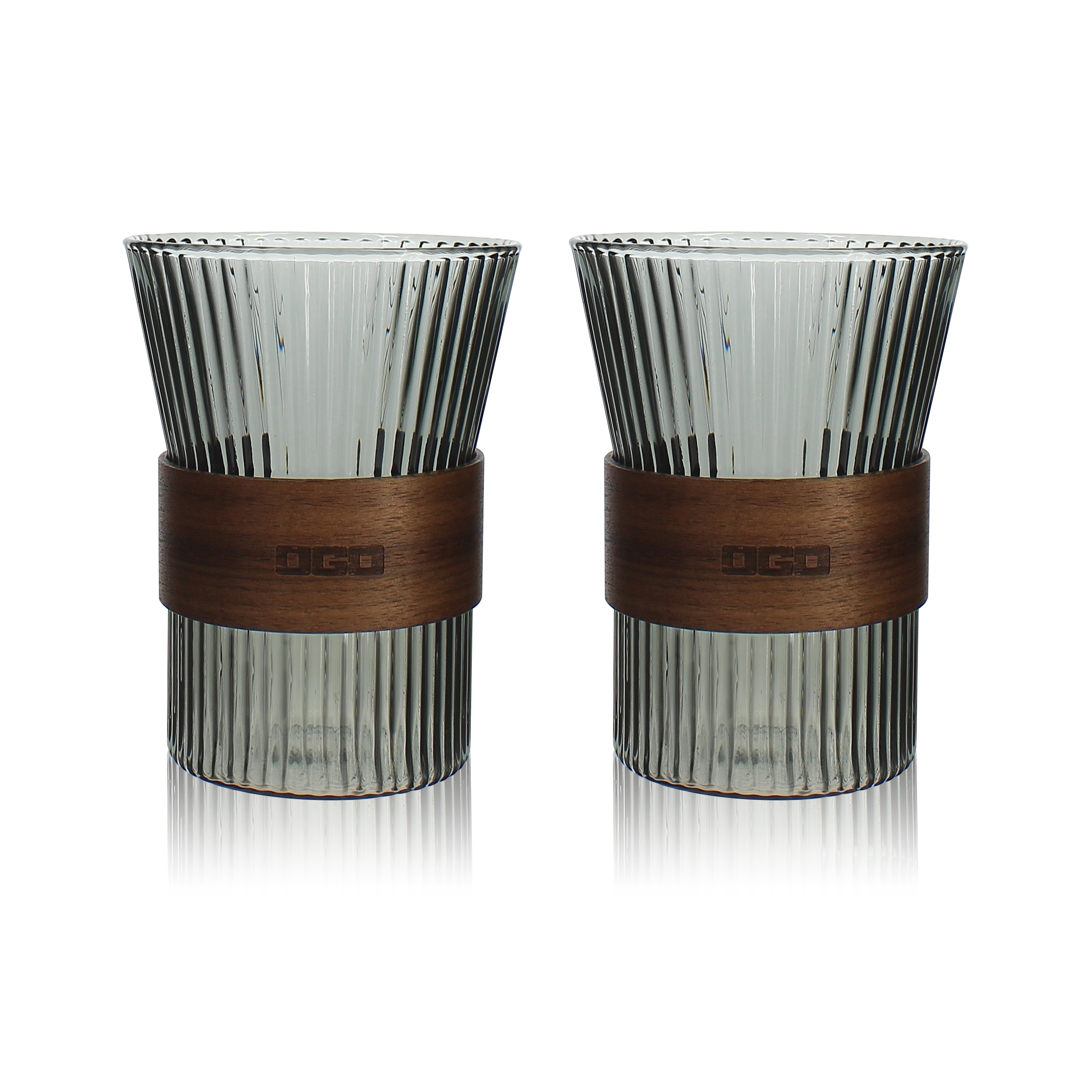 OGO Theemok Karl Gris 325ml set 2 stuks