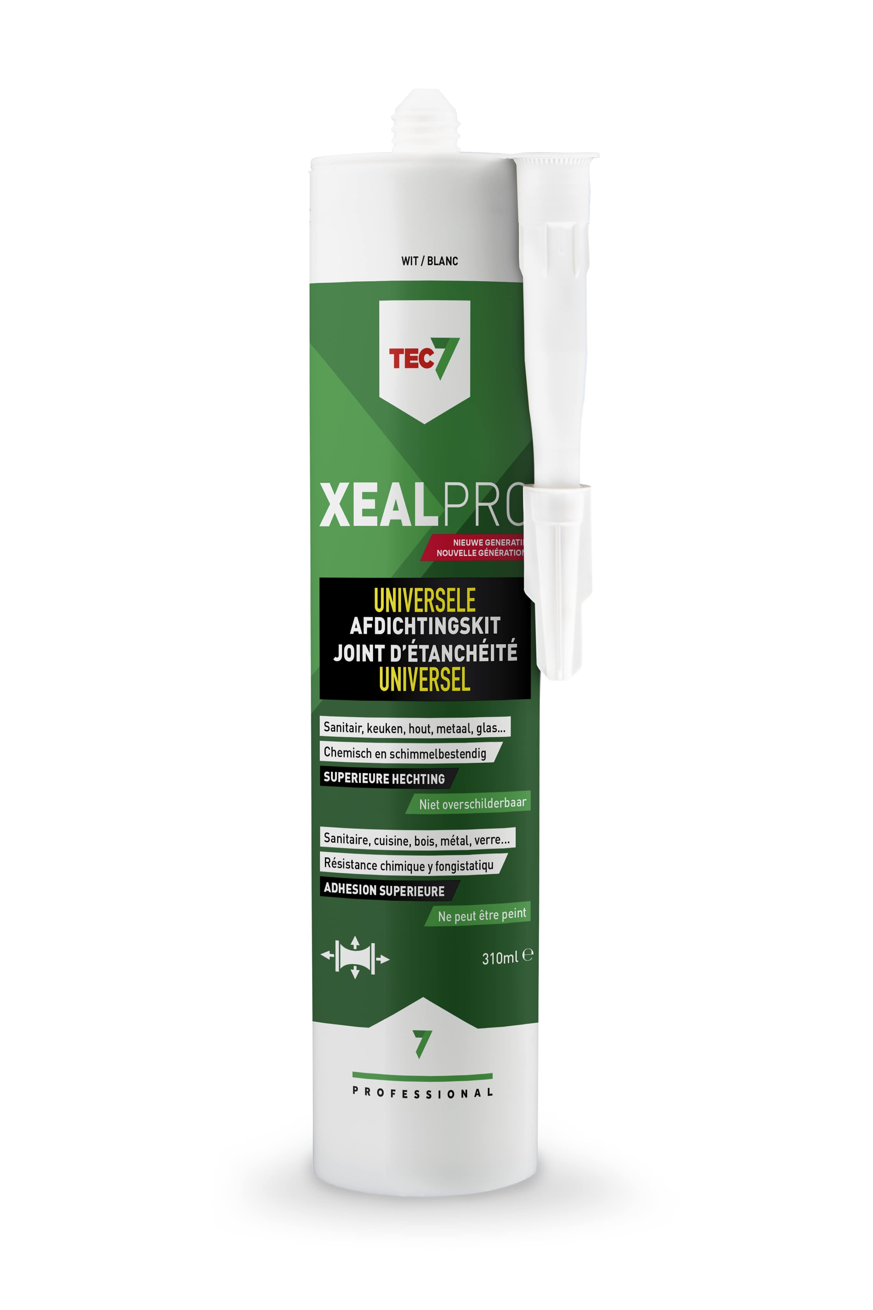 Tec7 Xealpro Afdichtingskit Wit 310 ml