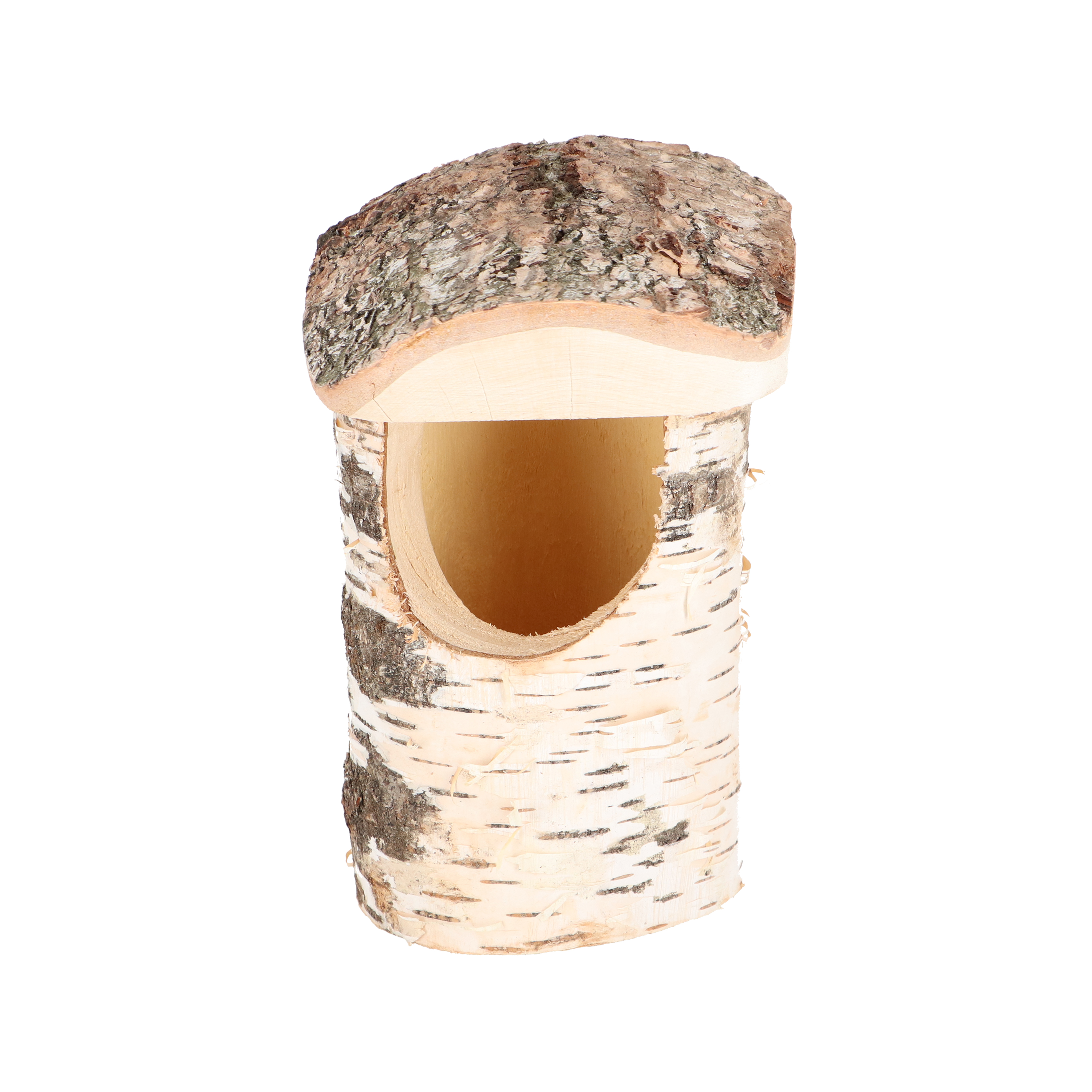 Nestkast Berken Roodborst 15.2x17.2x24 cm