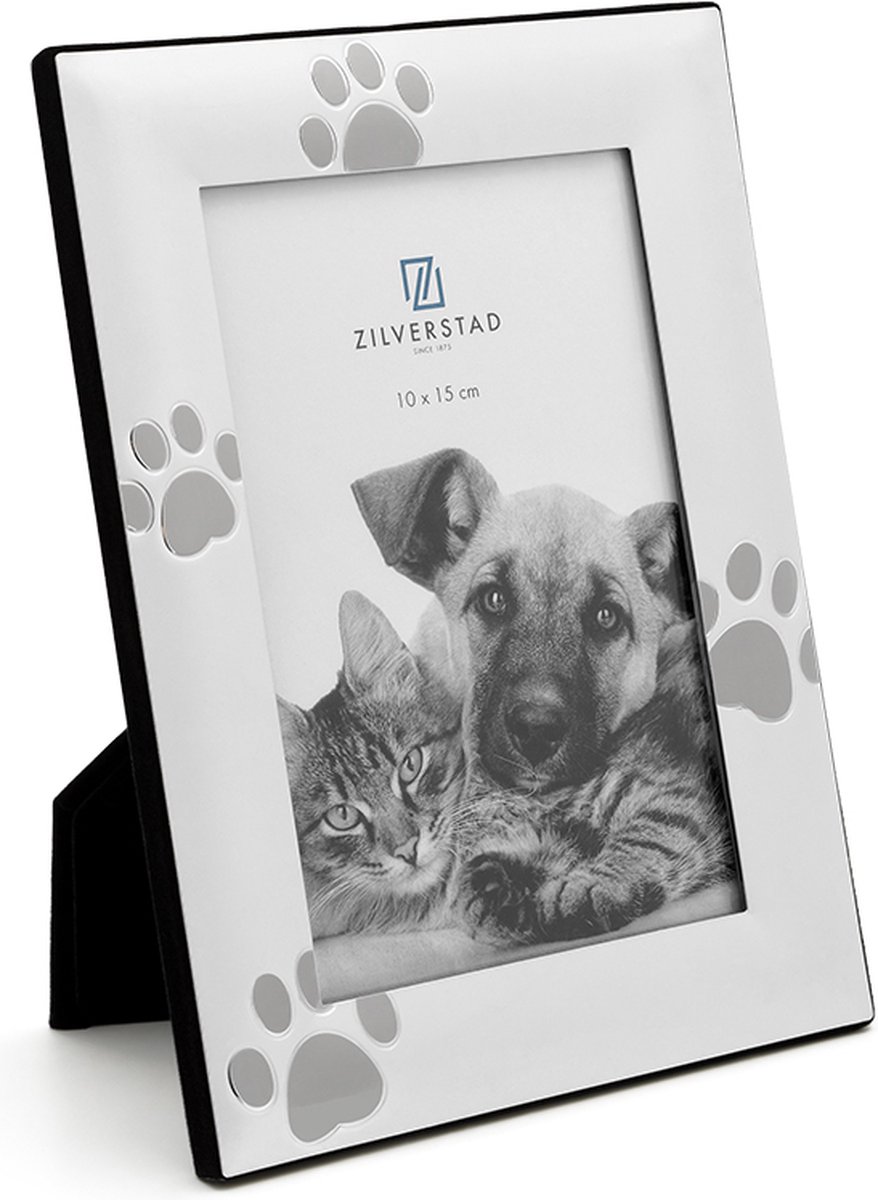 Zilverstad Fotokader Memory 10x15 cm Huisdier met Pootafdrukjes