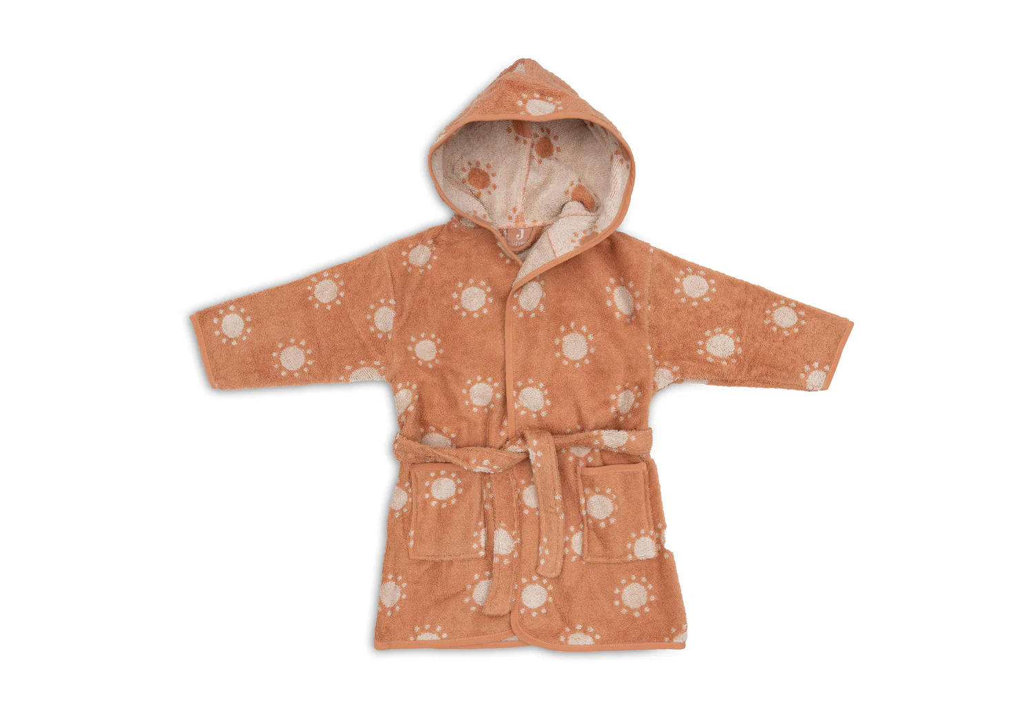 Jollein Badjas Badstof Jacquard Sun 1-2 jaar