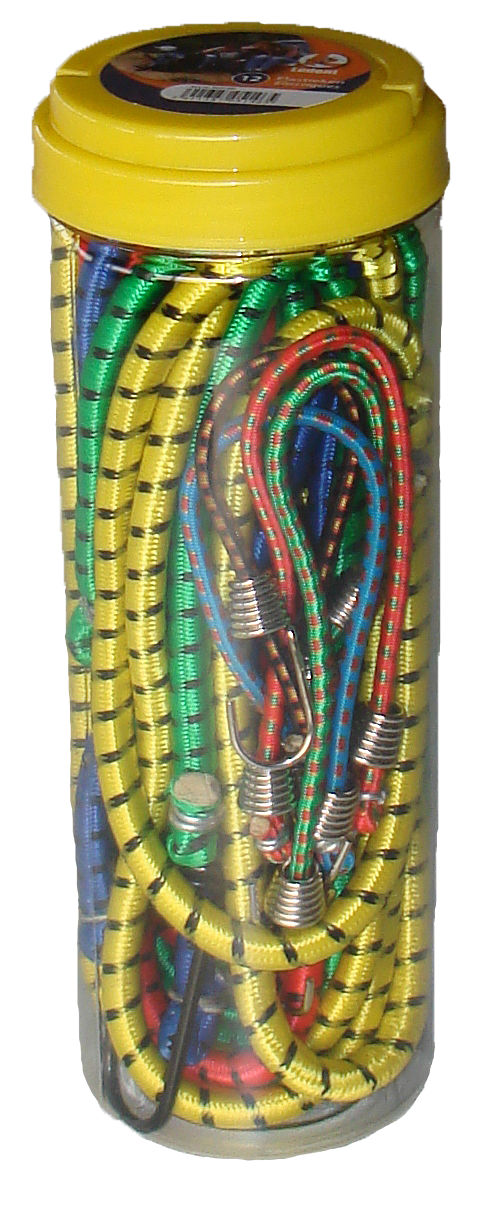 Ledent Assortiment Elastieken in Tube 12 stuks