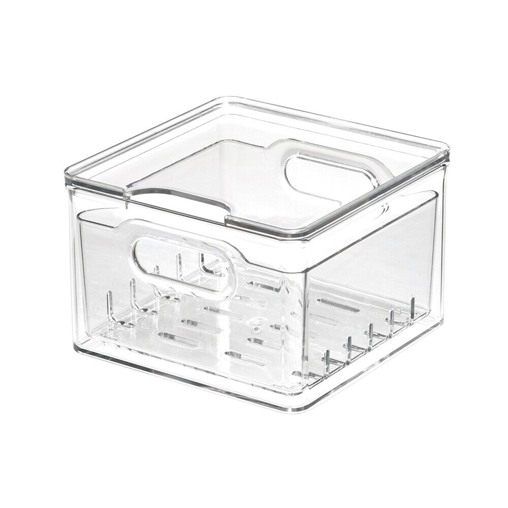 iDesign Opbergbox The Home Edit Transparant - 15x15x11 cm - voor Bessen iDesign Opbergbox The Home Edit Transparant - 15x15x11 cm - voor Bessen