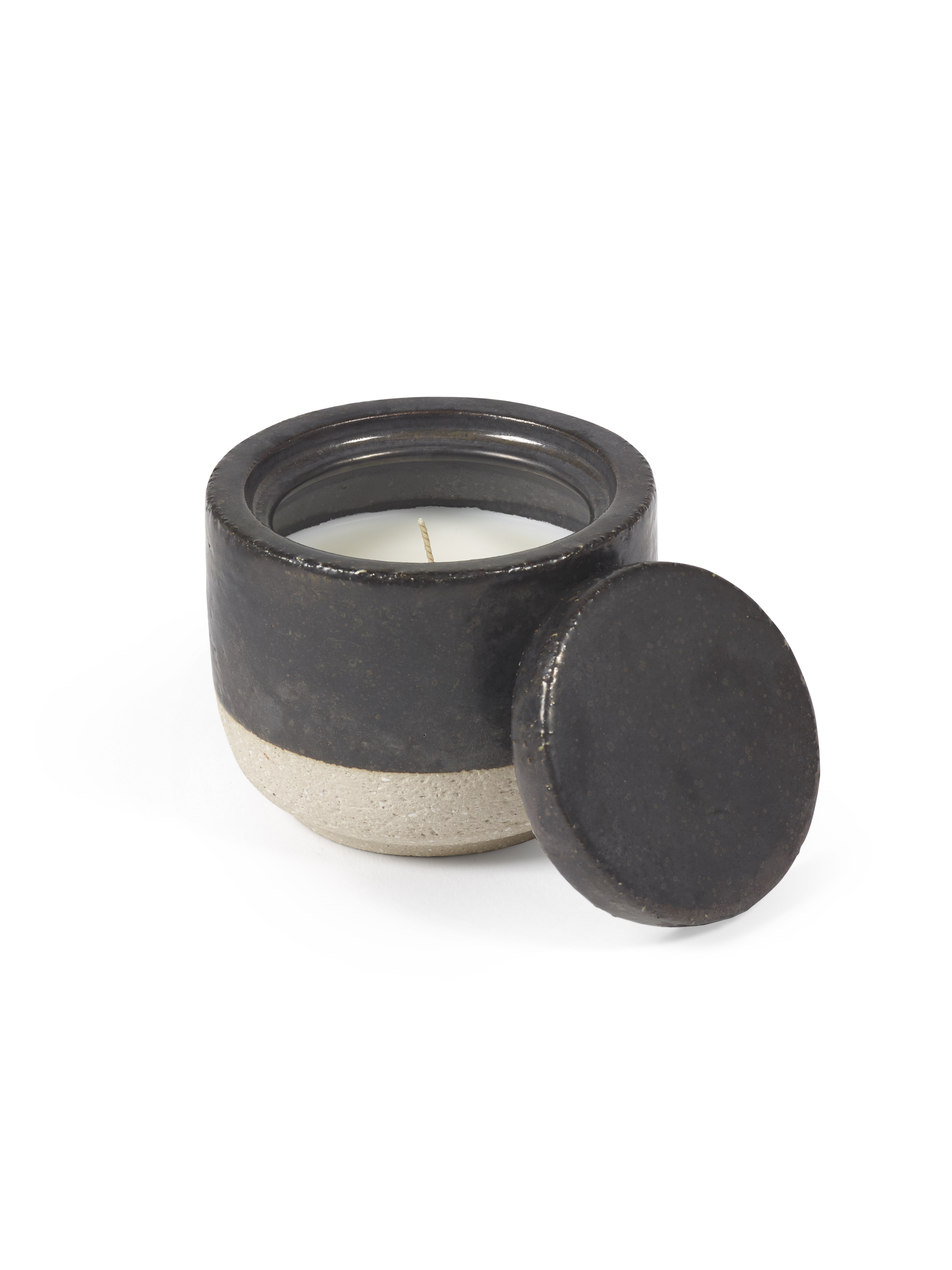 Serax Geurkaars Burning Wood Titanium S - 8x10 cm - by Piet Boon