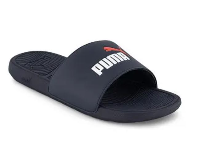Puma Badslipper Unisex Cool Cat 2.0 Blue/Red - Maat 11 - 46