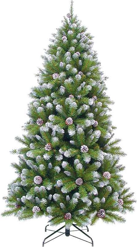 Kerstboom Empress Green Frosted 120x76 cm - 268 Tips - PVC