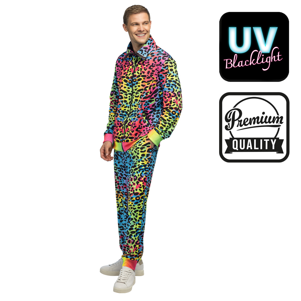 Trainingspak Leopard Art Dude L - UV Blacklight