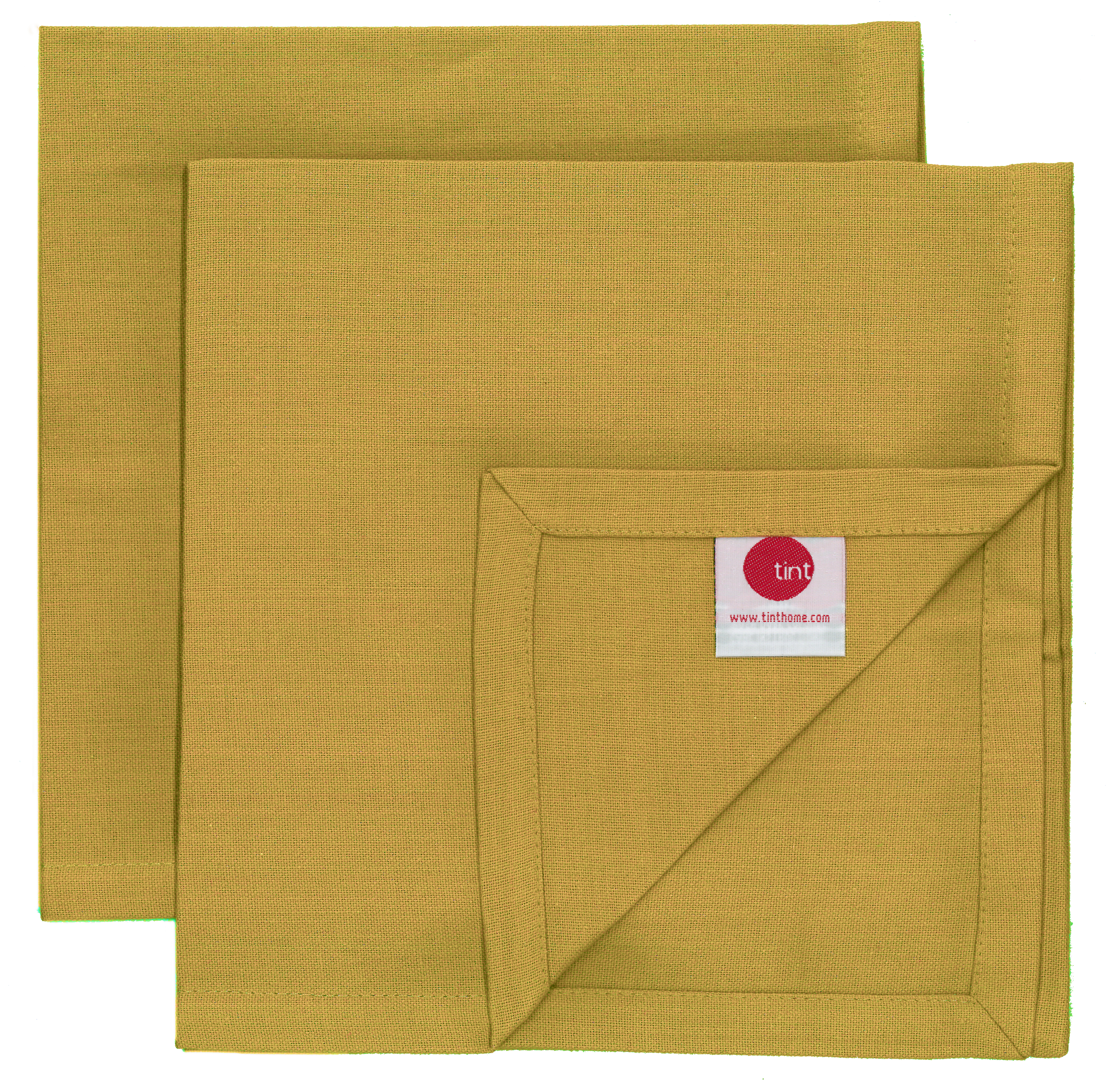 Tint Servetten Uni 45x45 cm 2 stuks Bronze