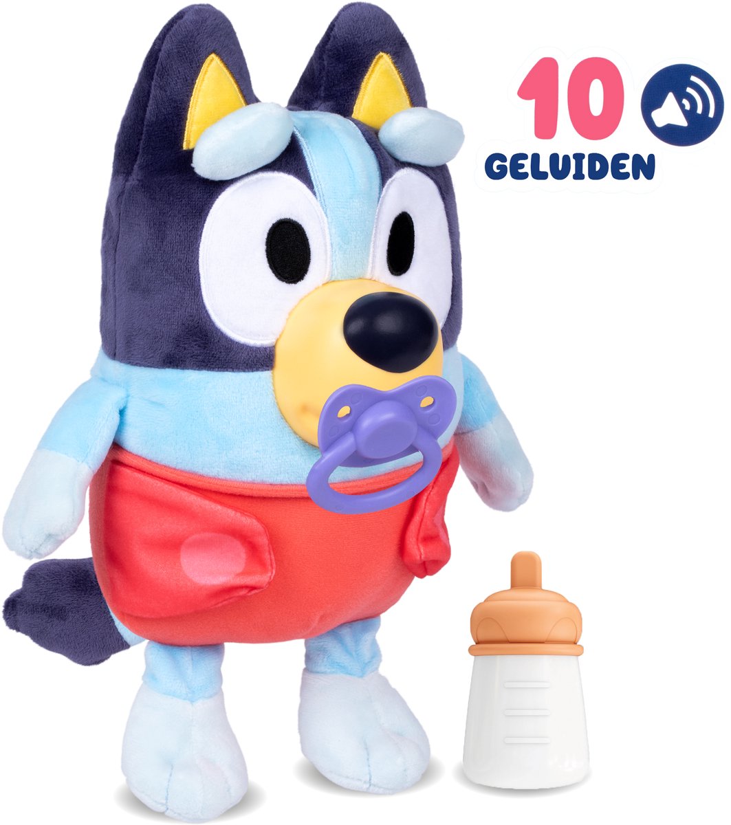 Bluey - Knuffel en verzorg Bluey Baby