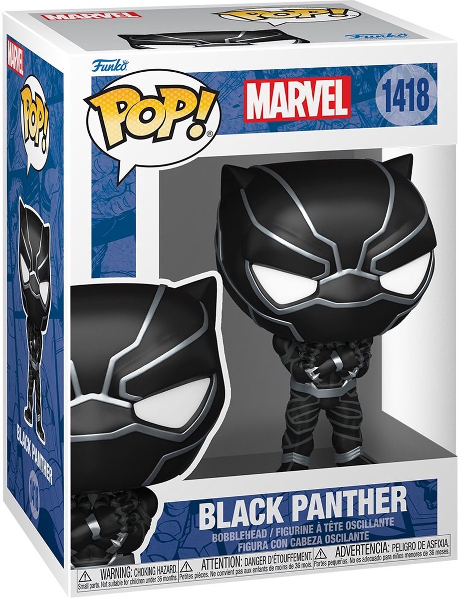 Funko Pop! Movies Marvel - Black Panther 1418 Funko Pop! Movies Marvel - Black Panther 1418