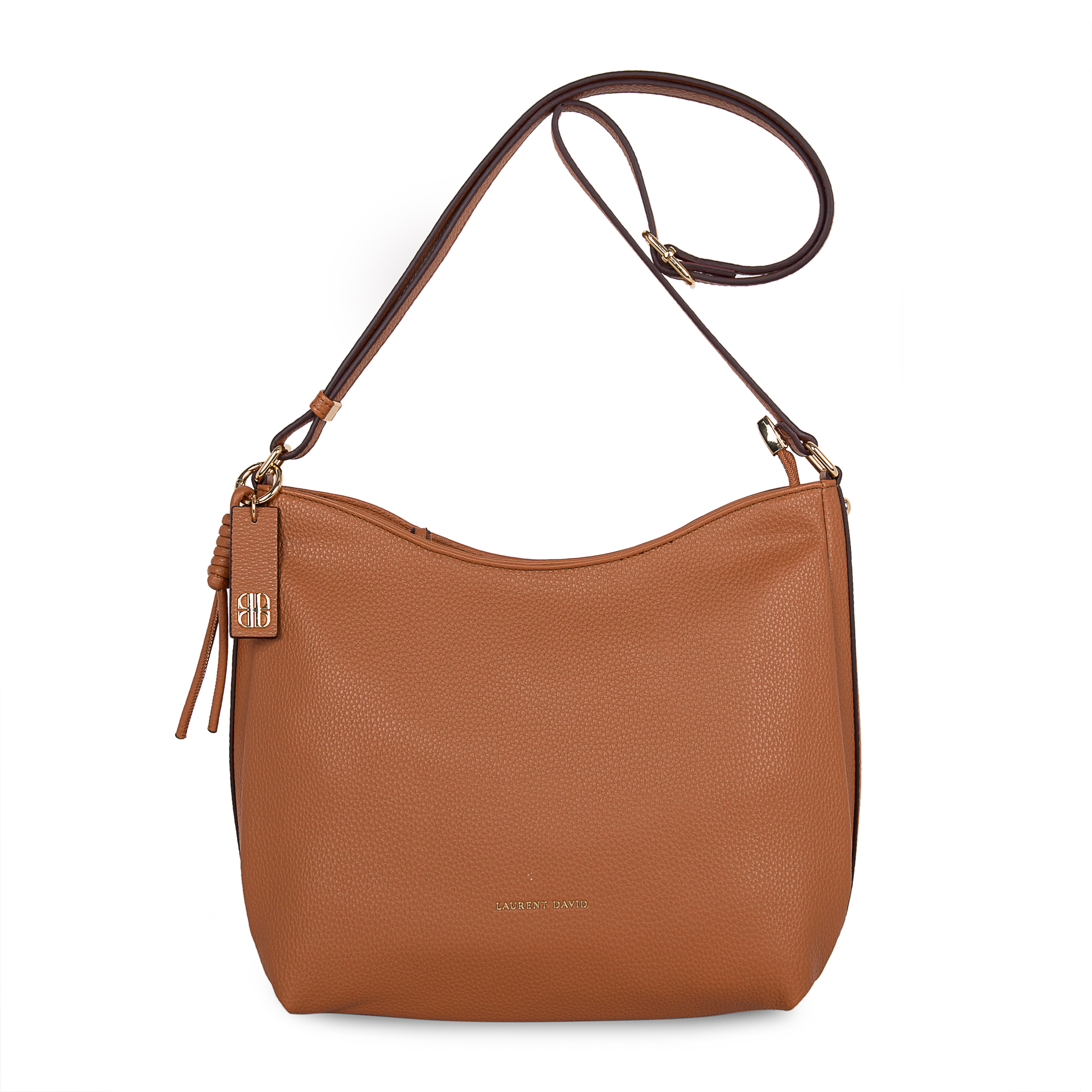 Laurent David Crossbody Estee Cognac