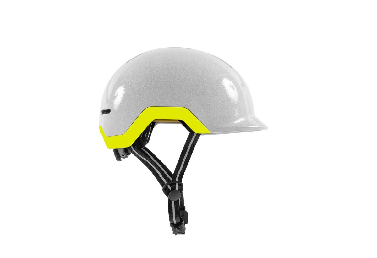 Swivvle Sirius 2.0 Limited Edition Fietshelm Lime Ivory White/Neon Yellow - Small (51-54 cm)