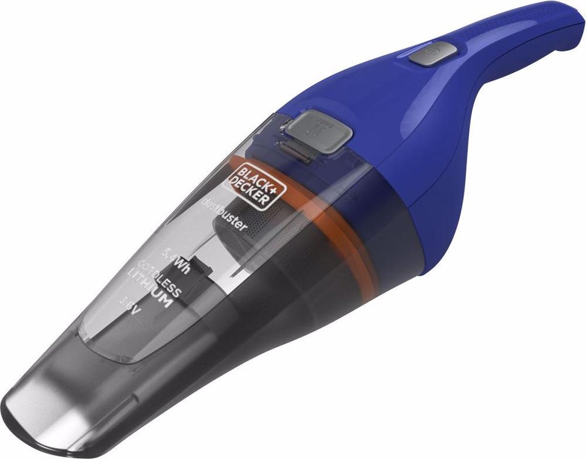 Black+Decker Kruimeldief 3.6 Volt 5.40 Wh, Wandlader, Klerenzuiger
