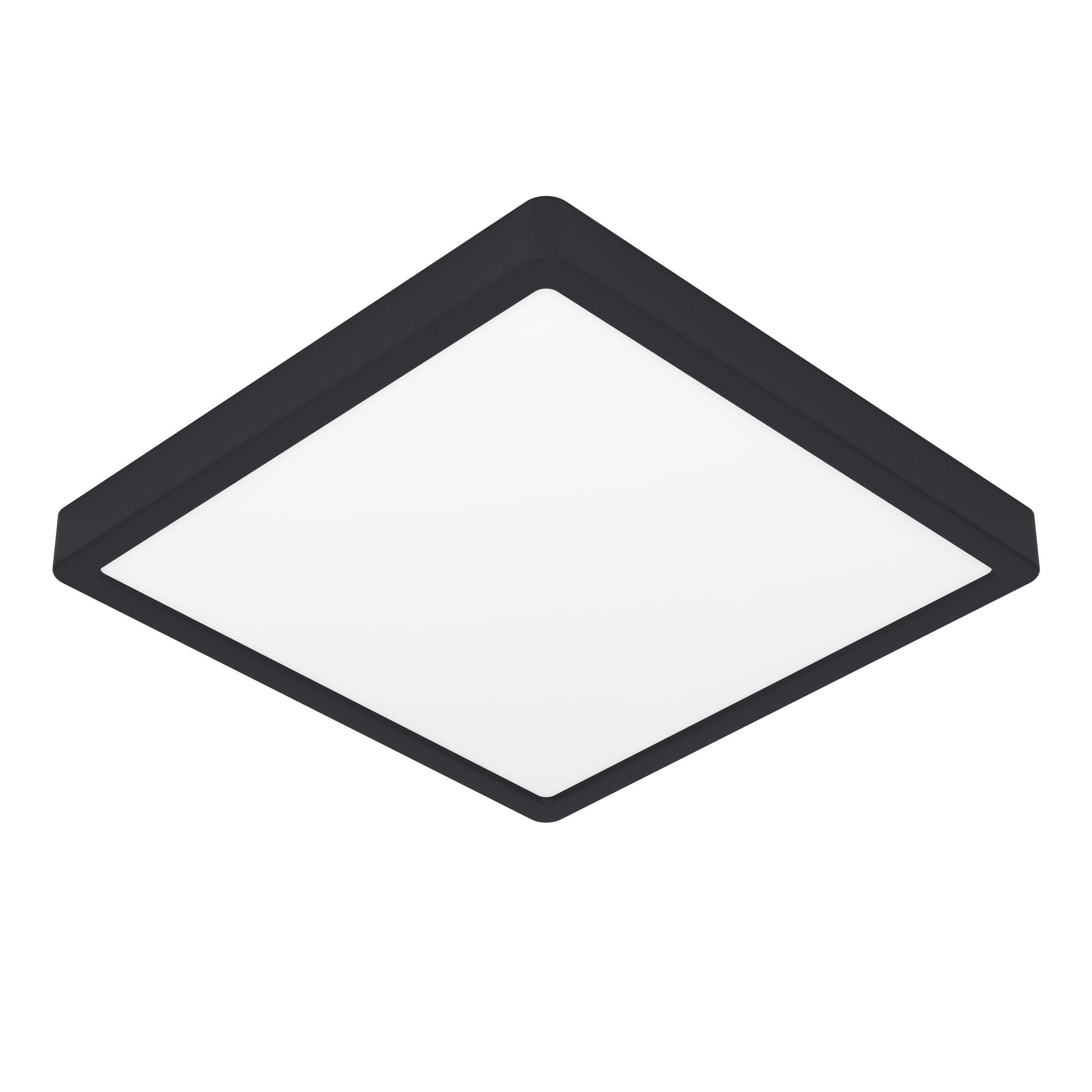 Eglo Fueva 6 Plafondlamp Vierkant Zwart 290 mm 13W 2100lm 2700/4000/6500K