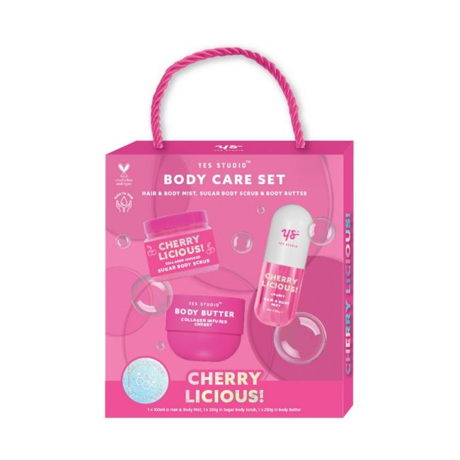 Yes Studio Body Care Set Cherrylicious