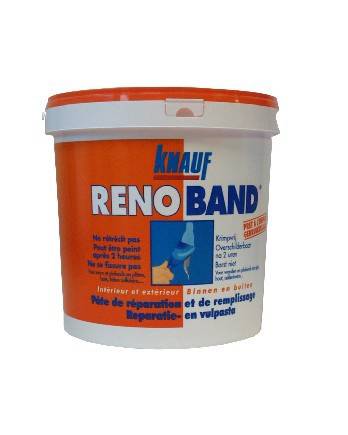 Knauf Renoband Reparatie- en Vulmiddel 4 l Wit