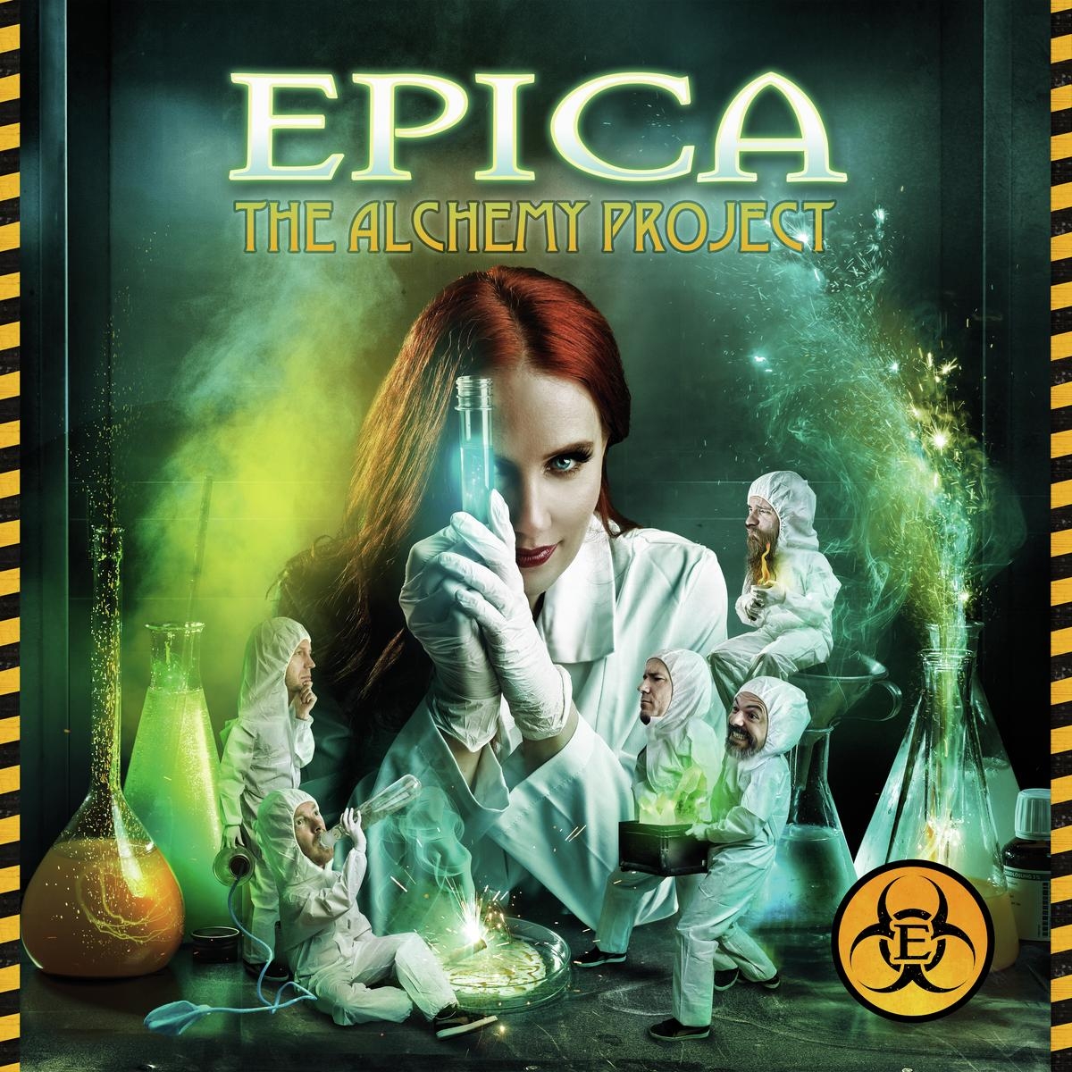 Epica - The Alchemy Project LP Clear Blue Marbled Coloured Vinyl Edition