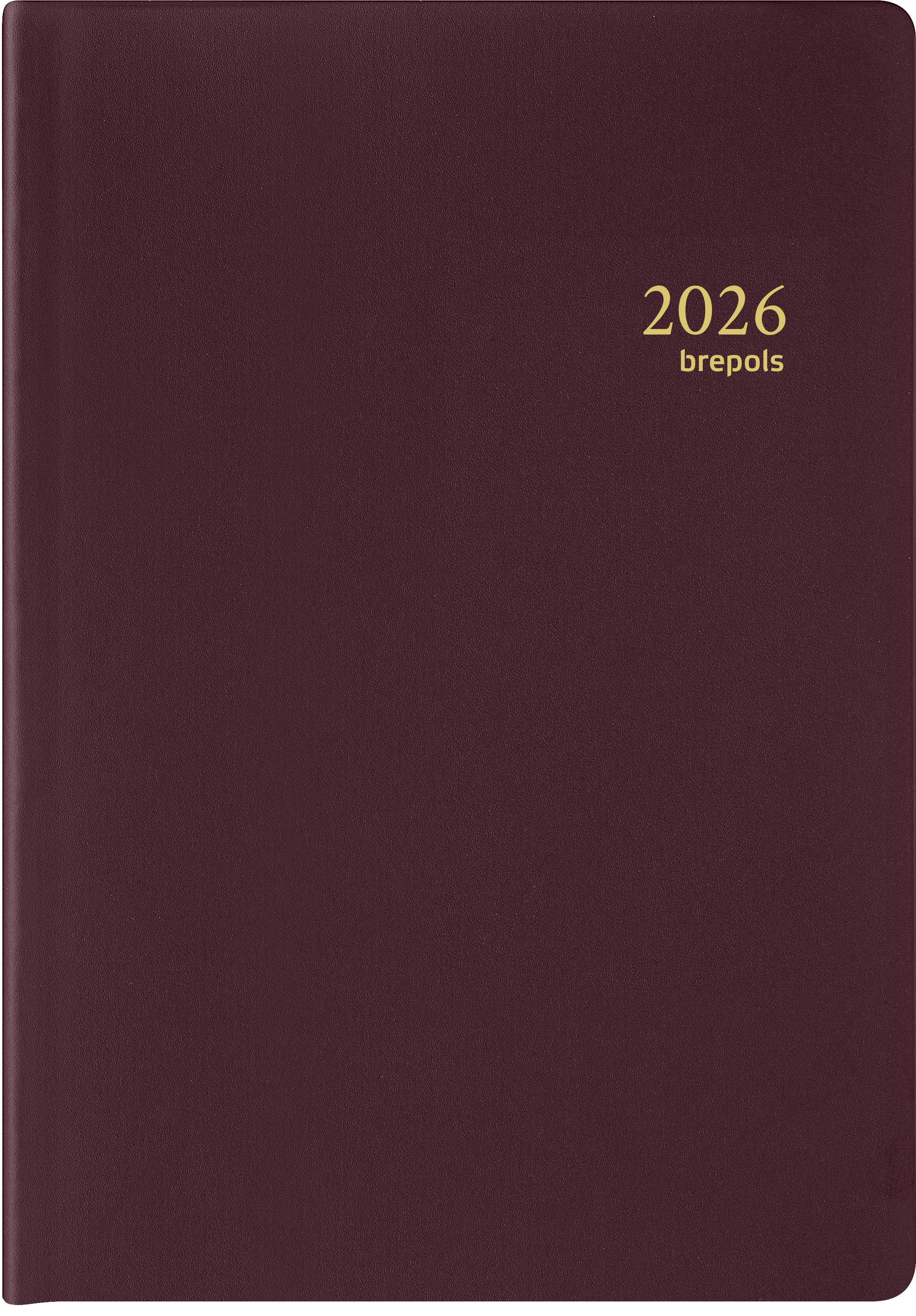 Brepols Agenda 2026 Armada Seta 1week/2pag Bordeaux 7.1x10.2 cm