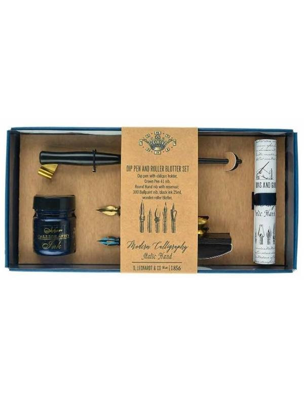 Manuscript Kalligrafie Pen & Roller Blotter set