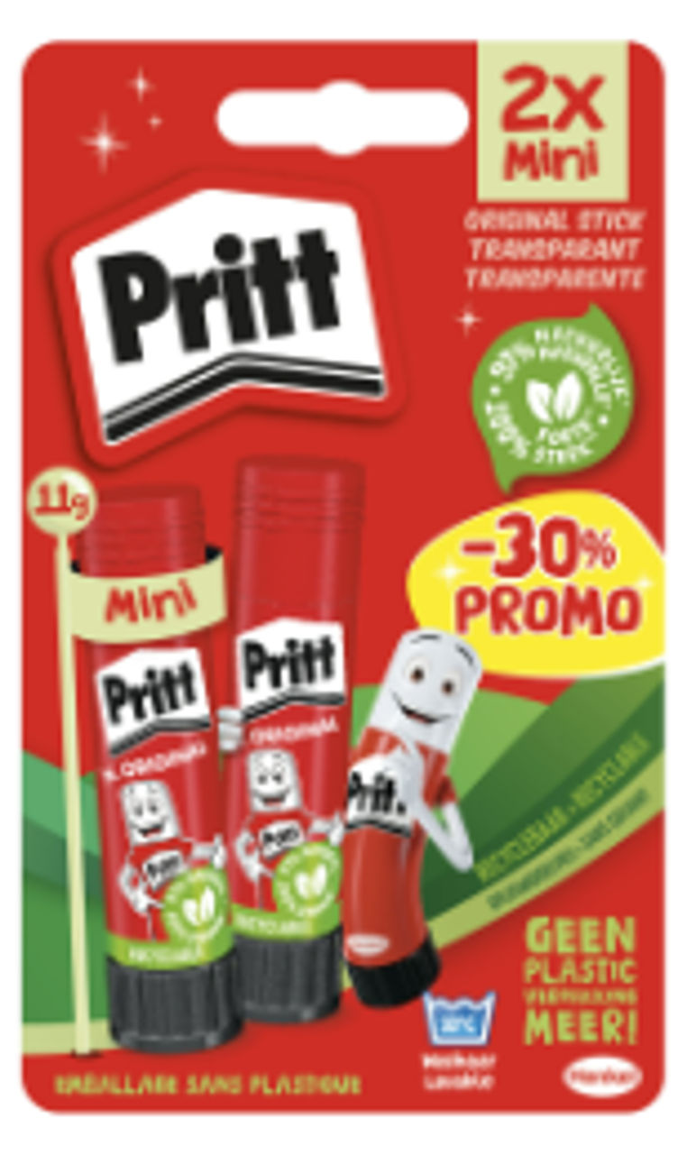 Pritt Lijm Stick Original -30% Promo 2x11 g Blister