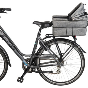 Animal Boulevard Classic On the Go Fietsmand Draagtas Novelle Grijs Max 15 kg