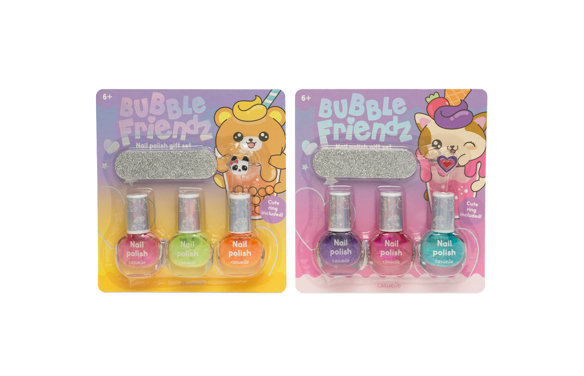 Bubble Friends Nagellak 3 stuks