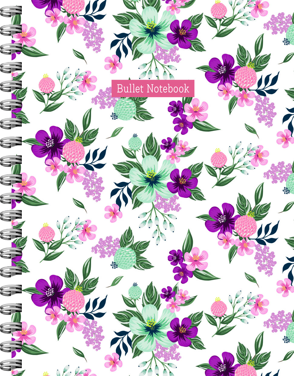 Paperstore Spiraalboek groot Romantic Garden Paperstore Spiraalboek groot Romantic Garden