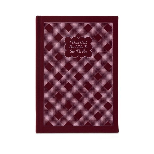 Designworks Ink Notepad Self Help I Don't Cook