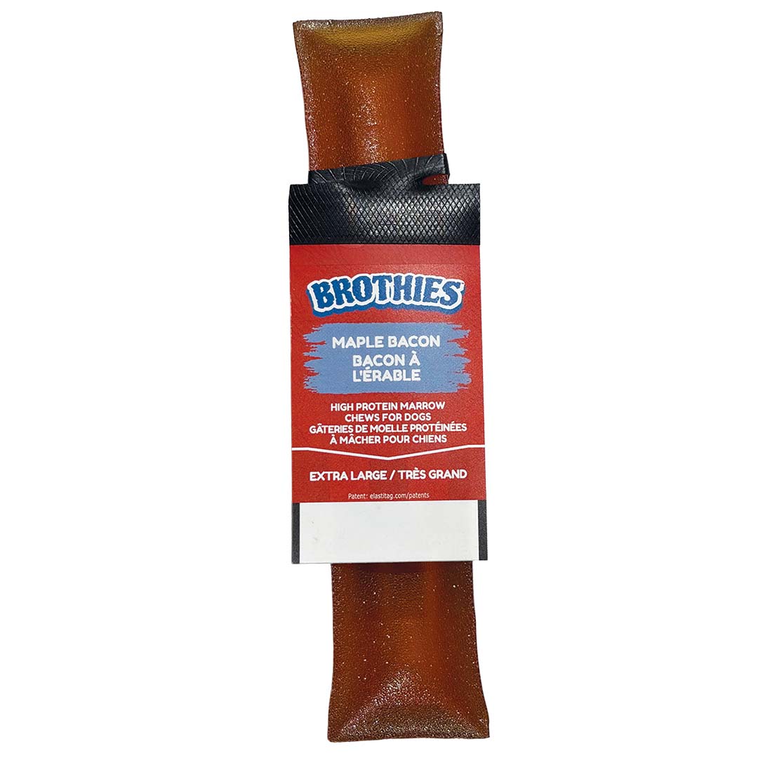 Brothies Kauwsnack met Bouillon 15 cm Spek met Ahornsiroop 100 g