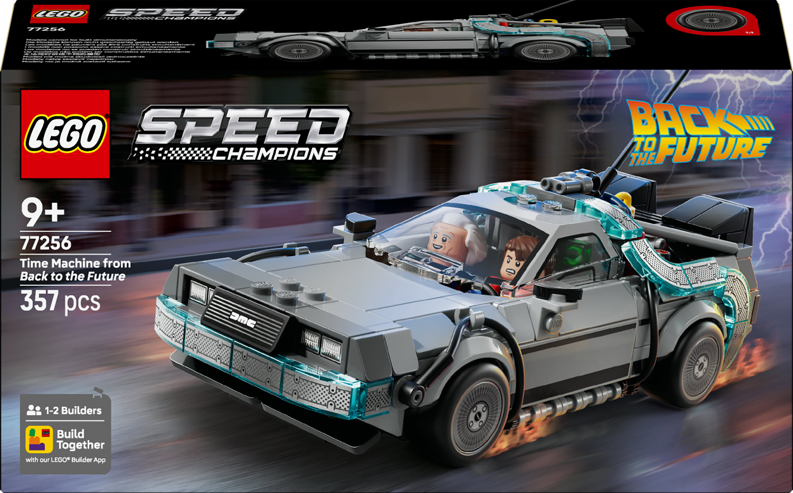 Lego Speed Champignions 77256 Tijdmachine uit Back to the Future