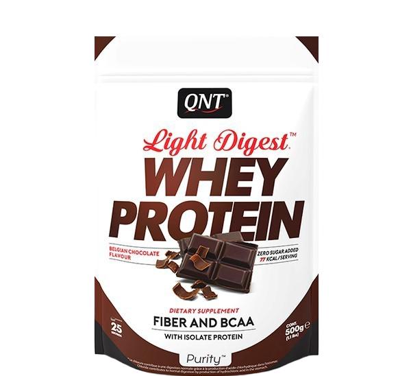 QNT Whey Protein Light Digest 500gr Belgian Chocolate