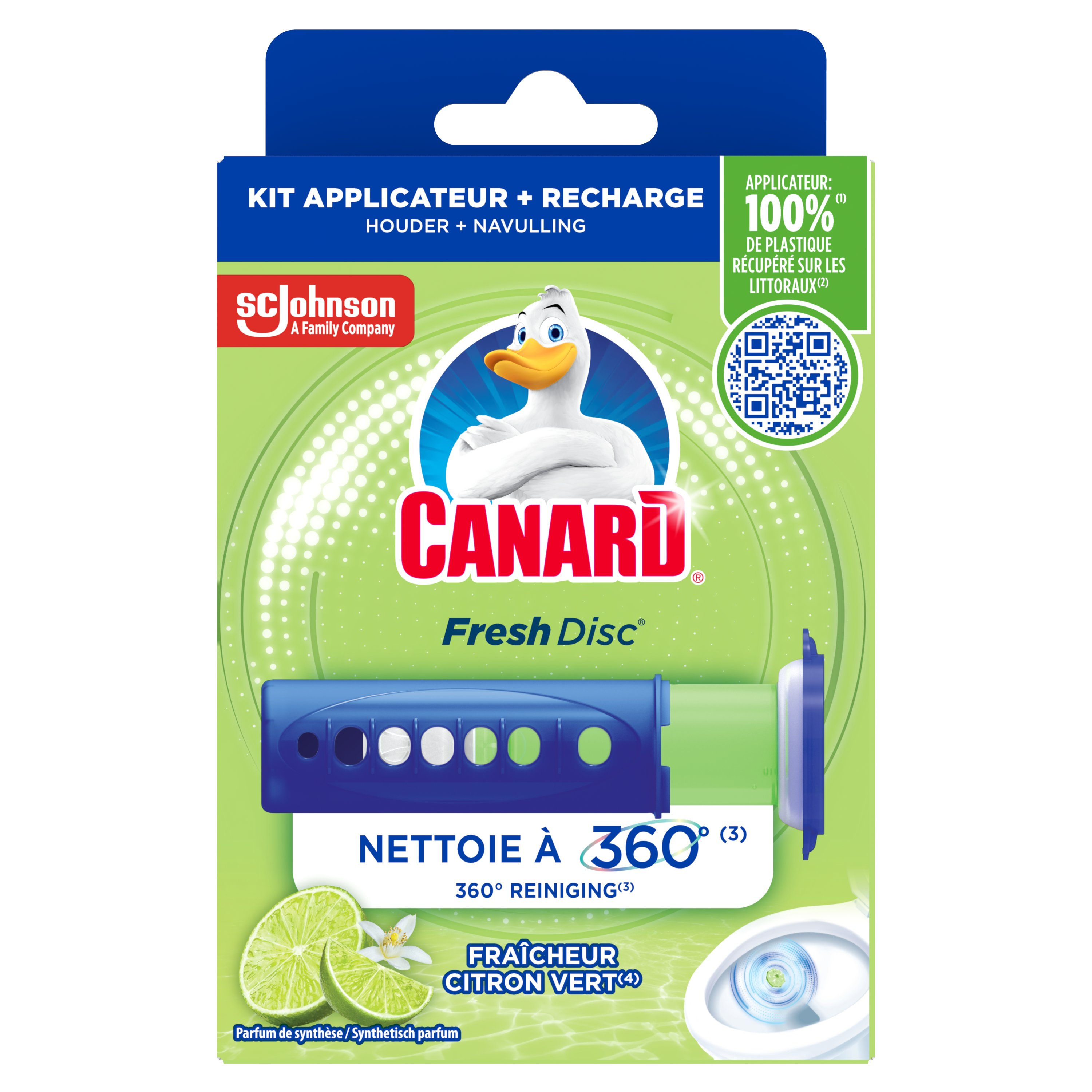 Canard Toiletreiniger Fresh Disc Apparaat Citrus 36 ml