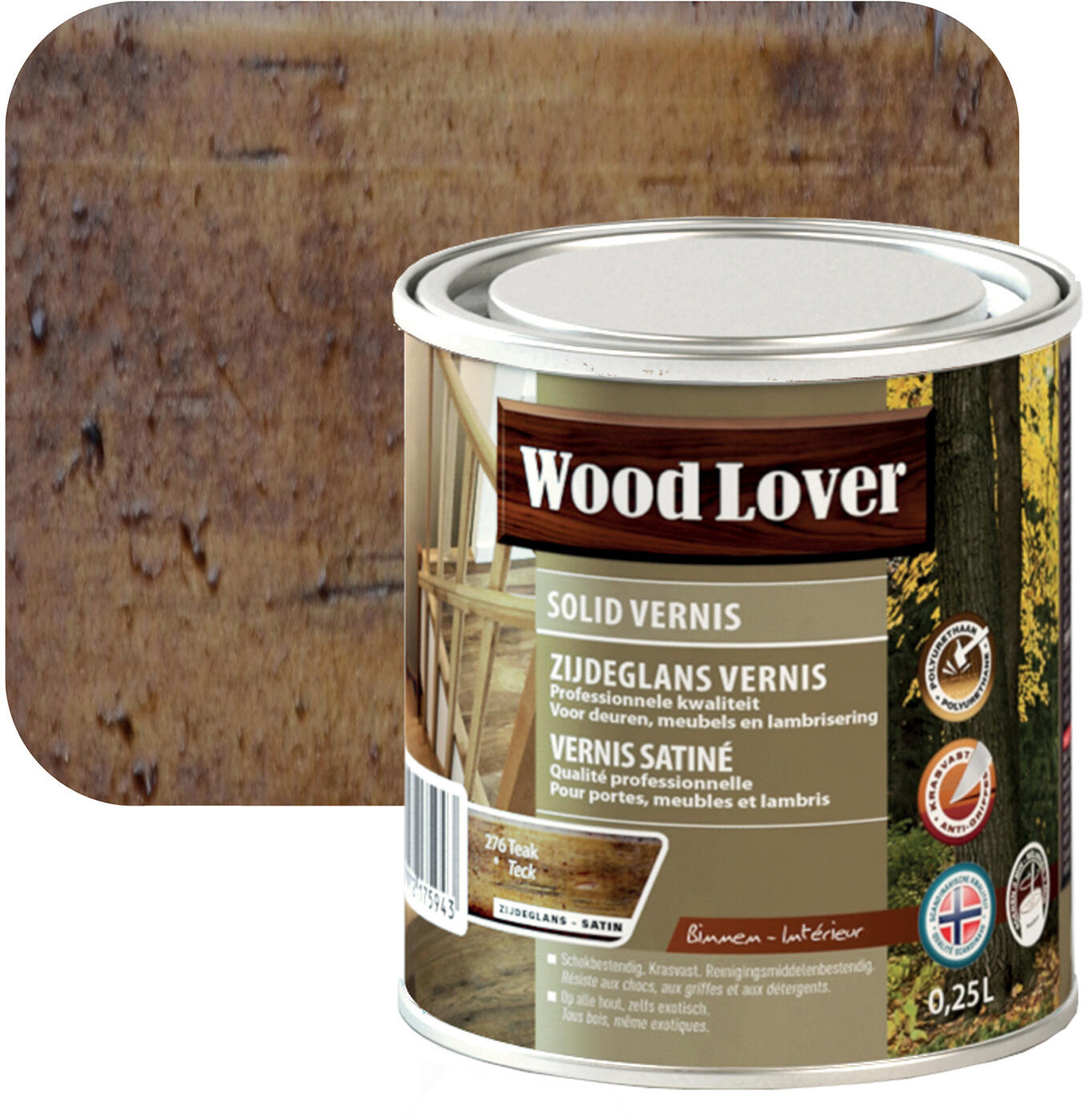 Woodlover Carat 0.25 l Teak 276