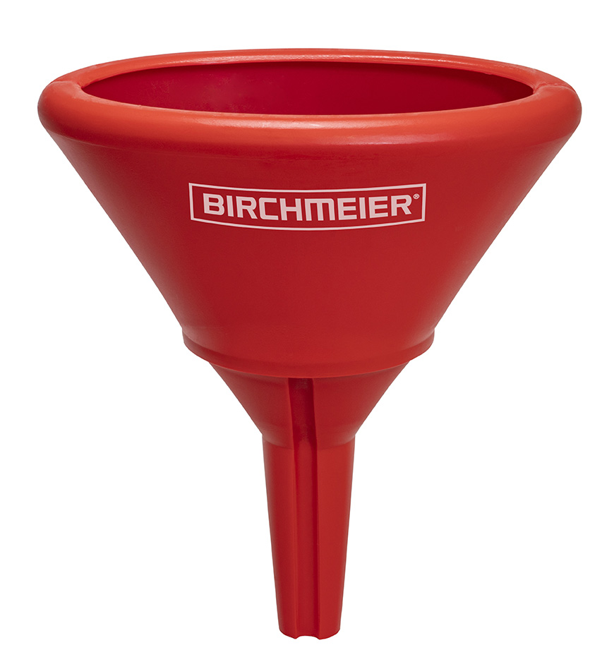 Birchmeier Trechter Diam. 19 cm x 21 Anti-spatrand , Zeef en Luchtkanaal