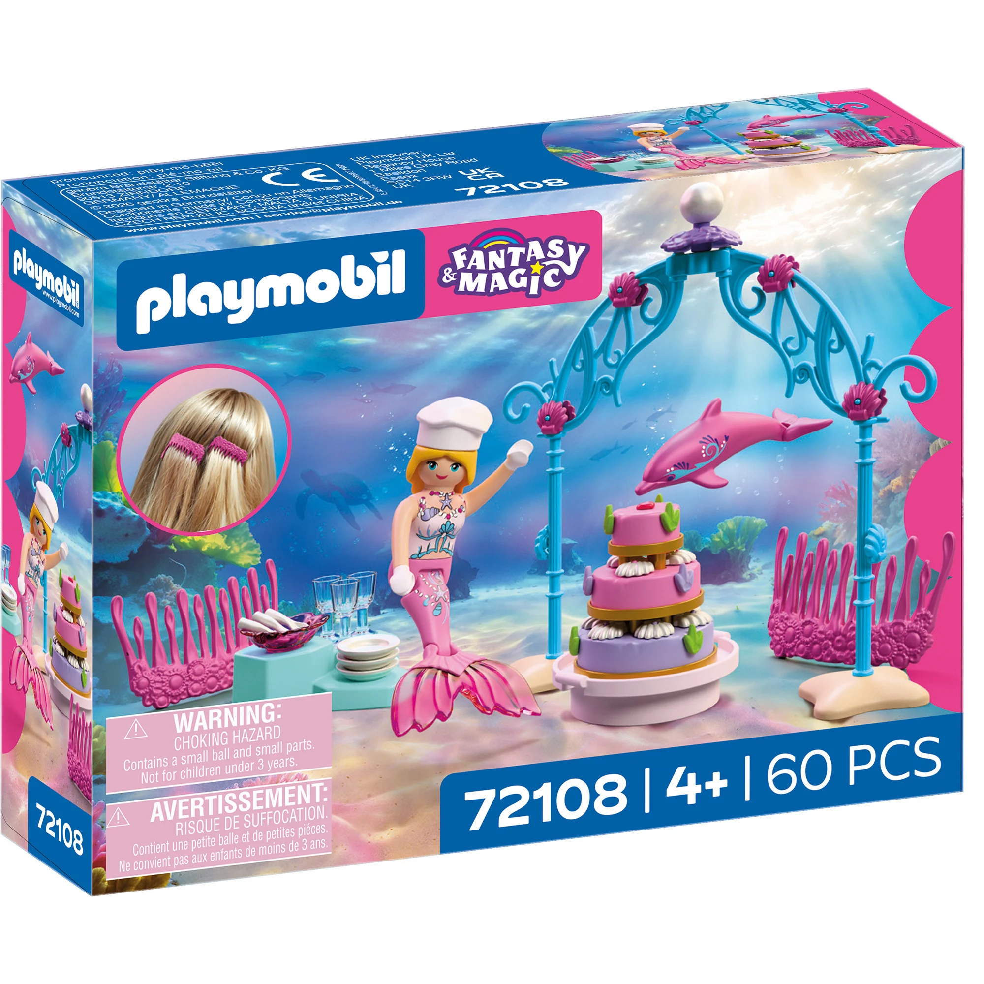 Playmobil 72108 Princess Magic Onderwater bruiloftbuffet
