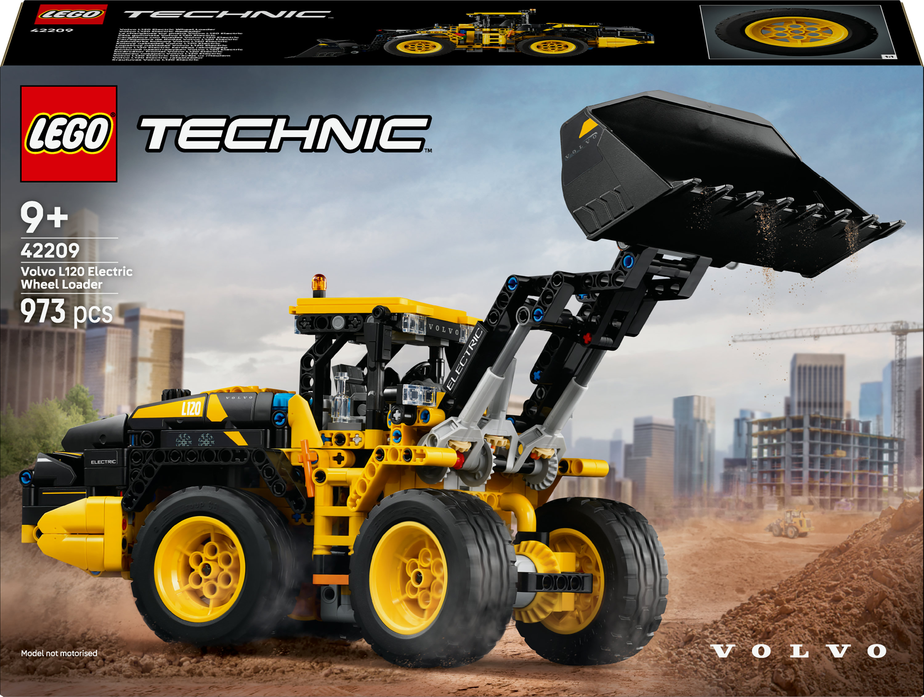 Lego Technic 42209 Volvo L 120 Electric Wiellader