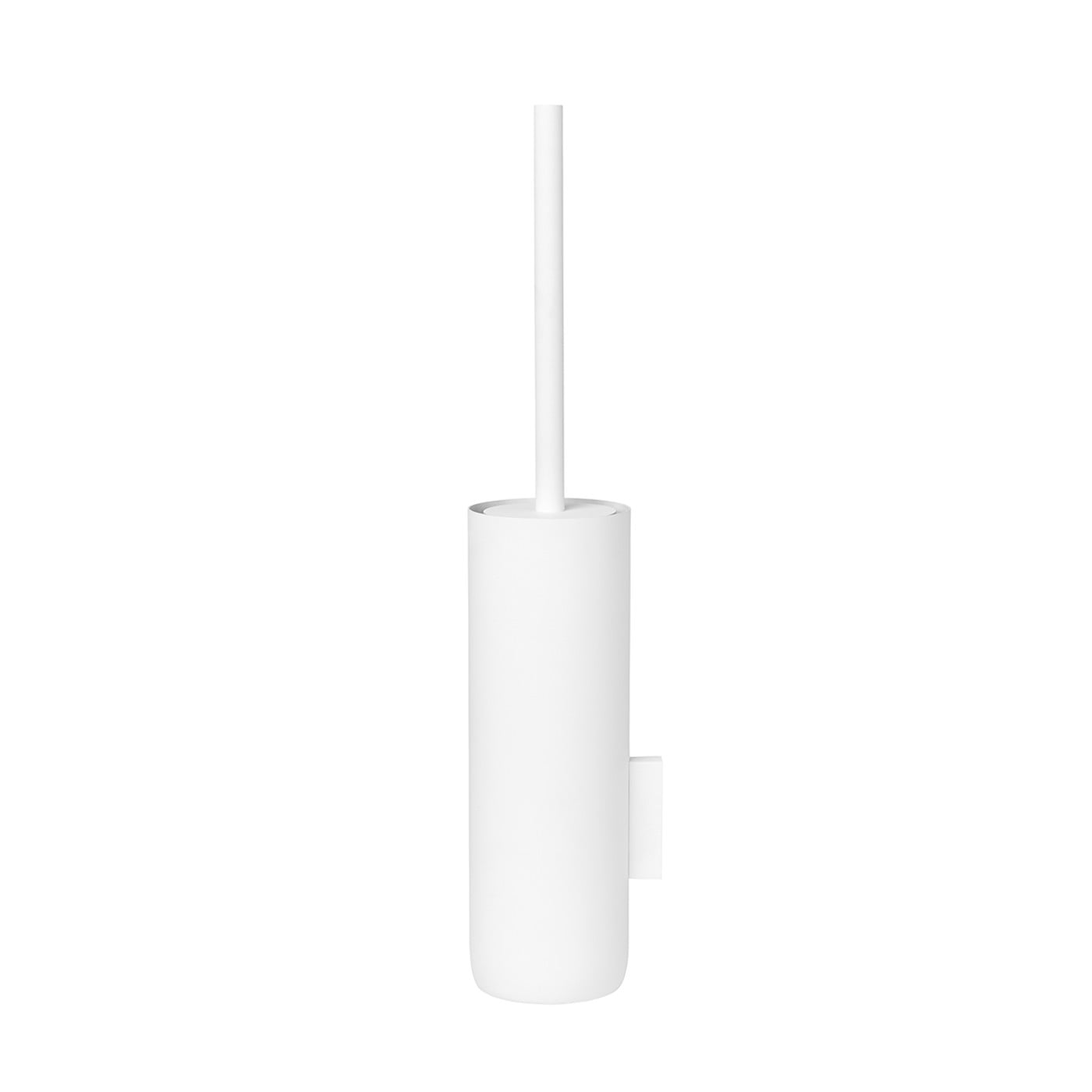 Blomus Toiletborstel Modo White 8x49 cm - met Wandbevestiging