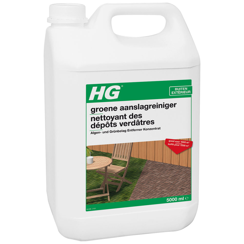 HG Groene Aanslag Reiniger 5 l