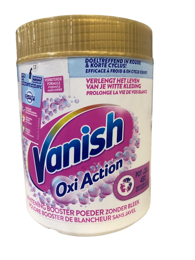 Vanish Vlekverwijderaar Poeder Oxi Action Whitening Booster 530 g
