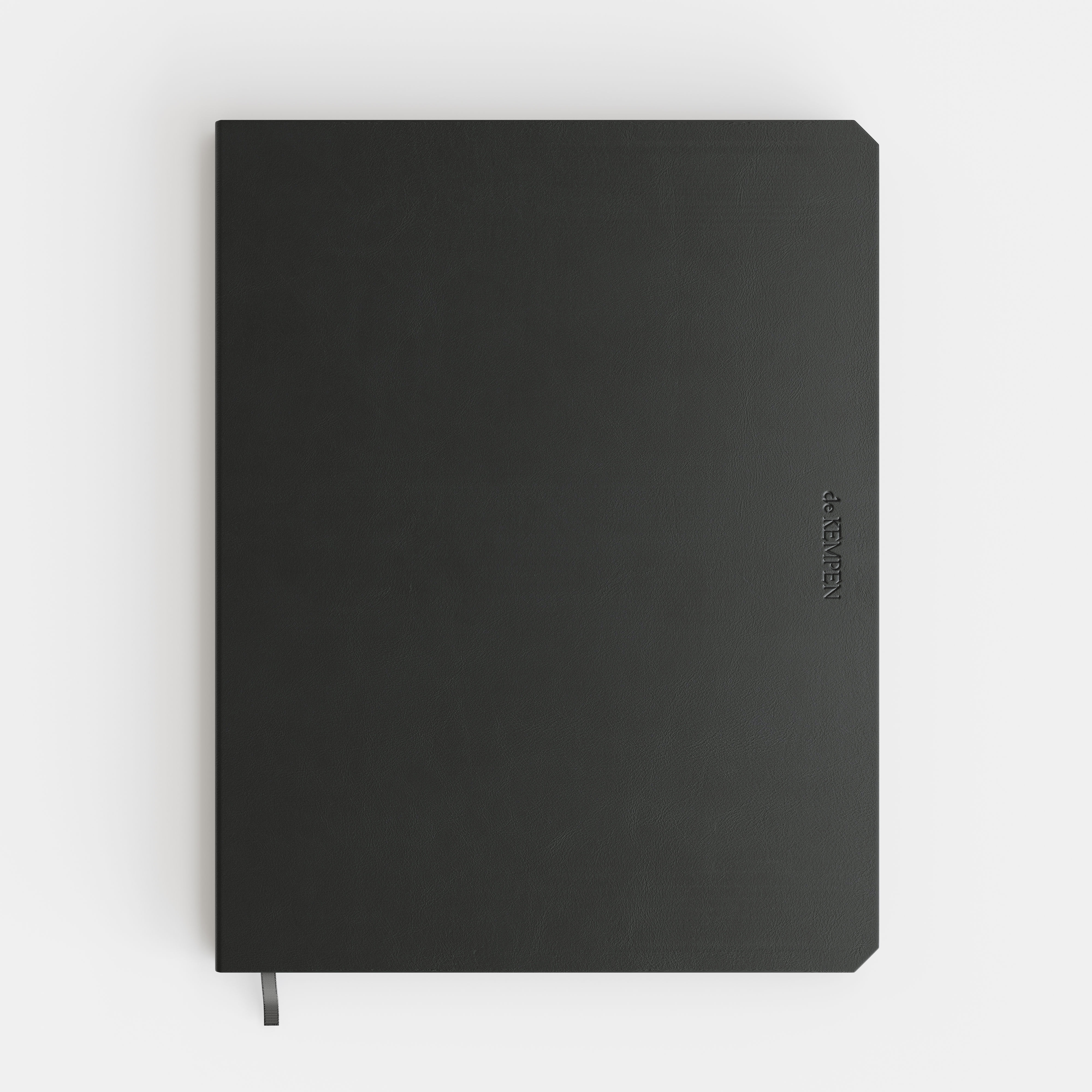 de KEMPEN Agenda 2027 Vertical Planner L 1week/2pag Ashblack 17x22 cm