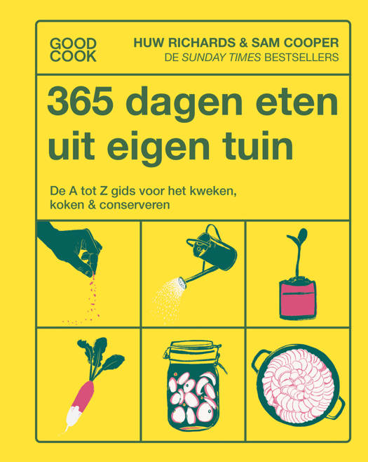 365 Dagen eten uit eigen Tuin - Huw Richards