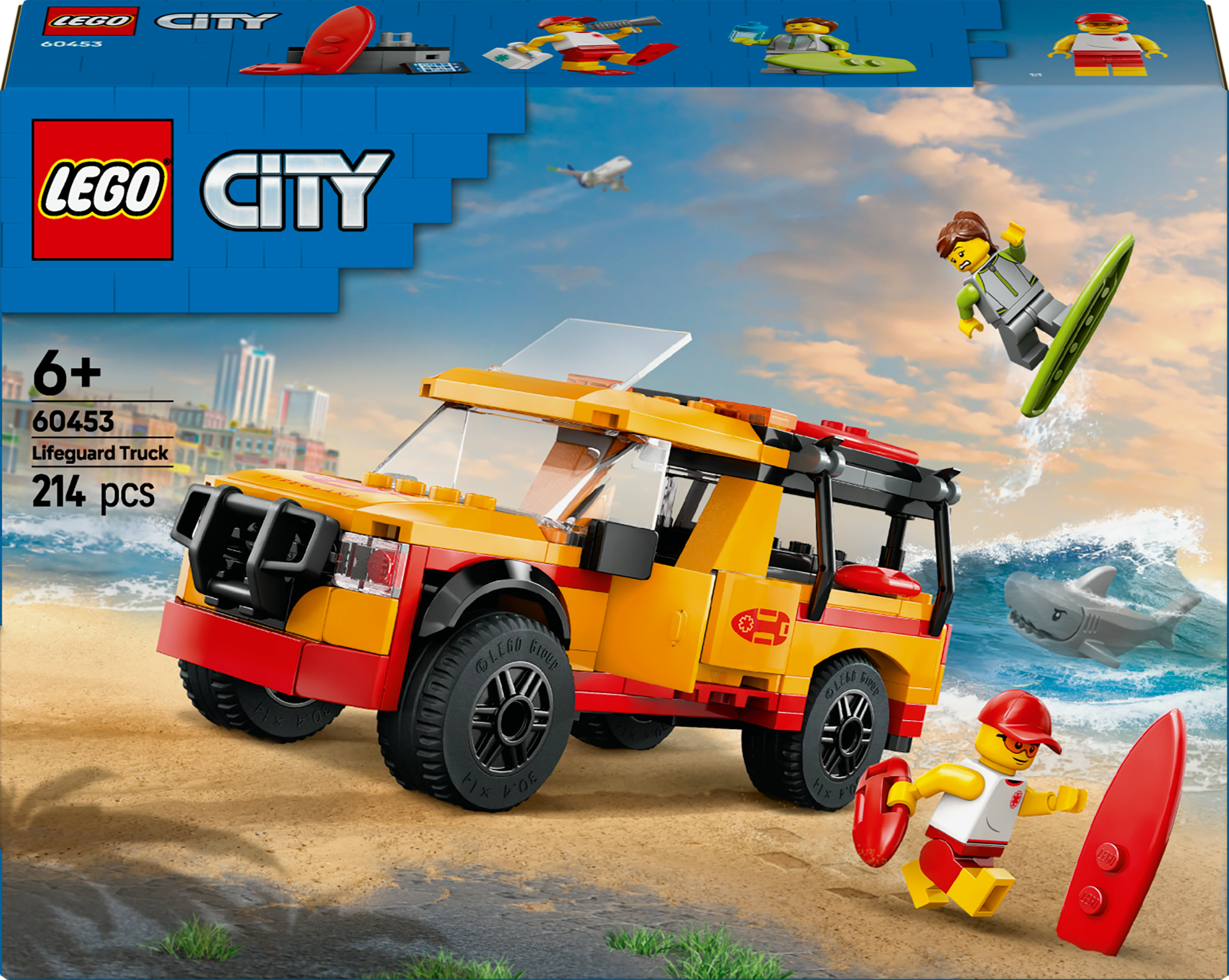 LEGO City 60453 Strandwacht Reddingstruck