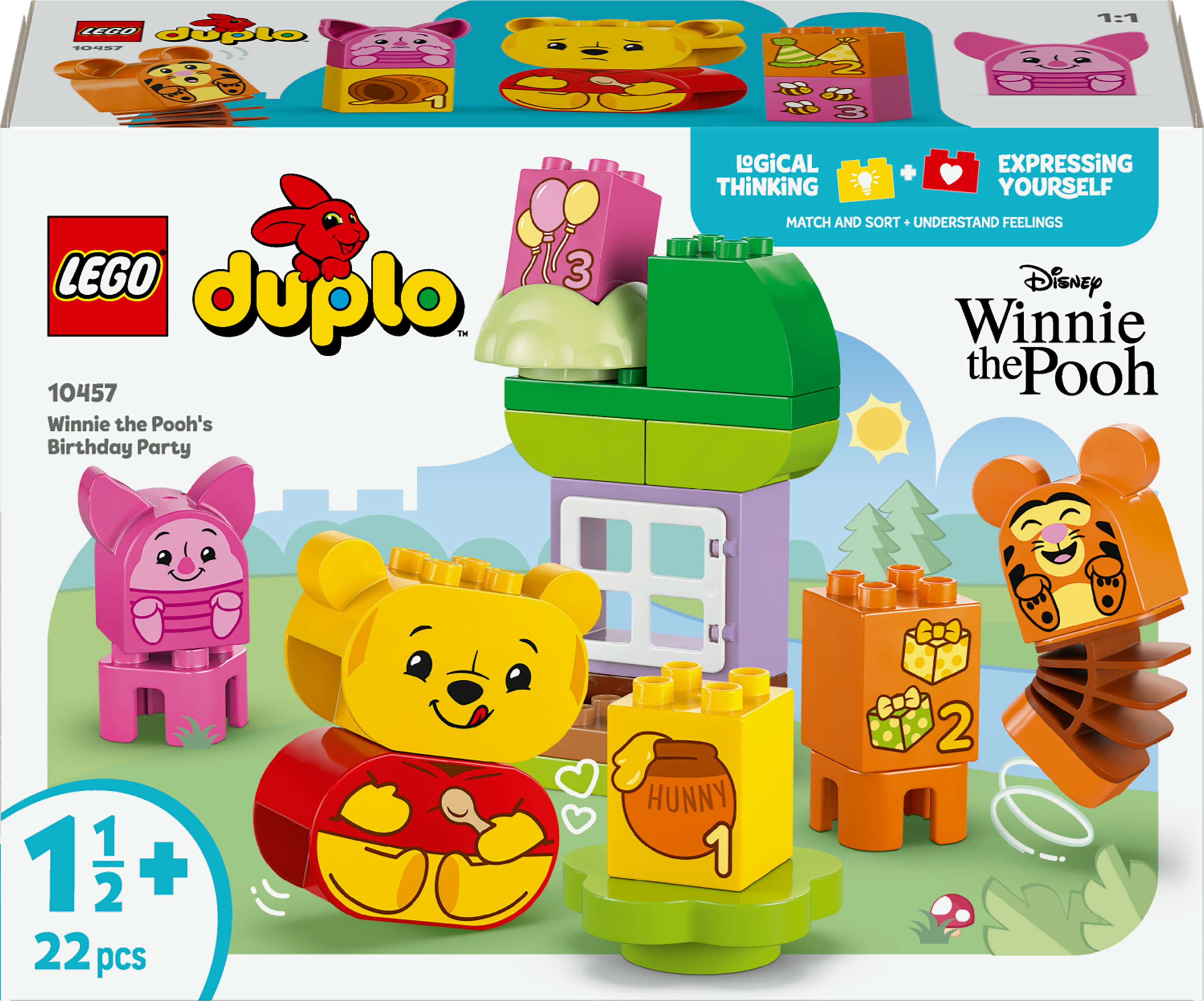 LEGO Duplo Disney 10457 Het Verjaardagsfeest van Winnie The Poeh LEGO Duplo Disney 10457 Het Verjaardagsfeest van Winnie The Poeh