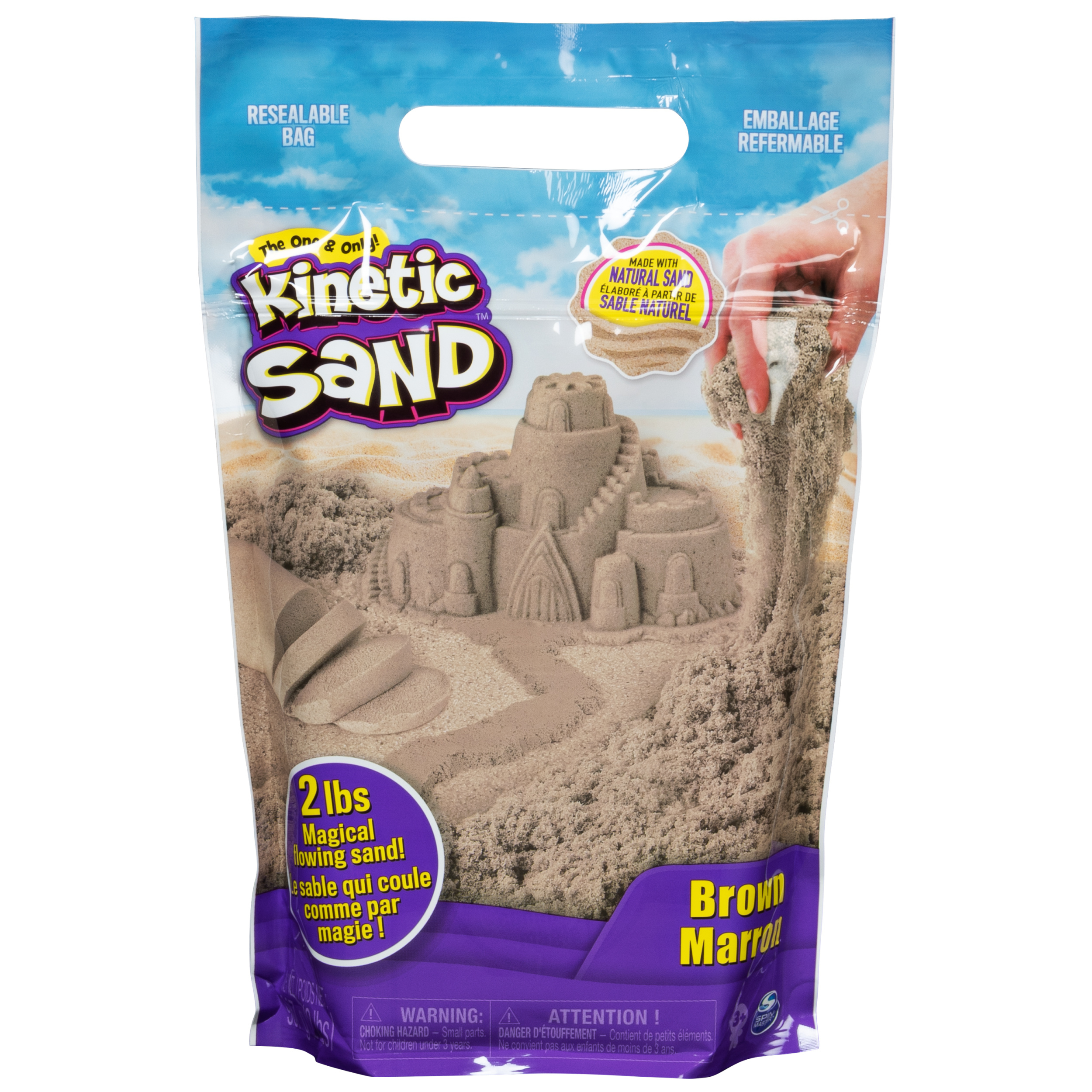 Kinetic Sand Bruin, 900 Gr.