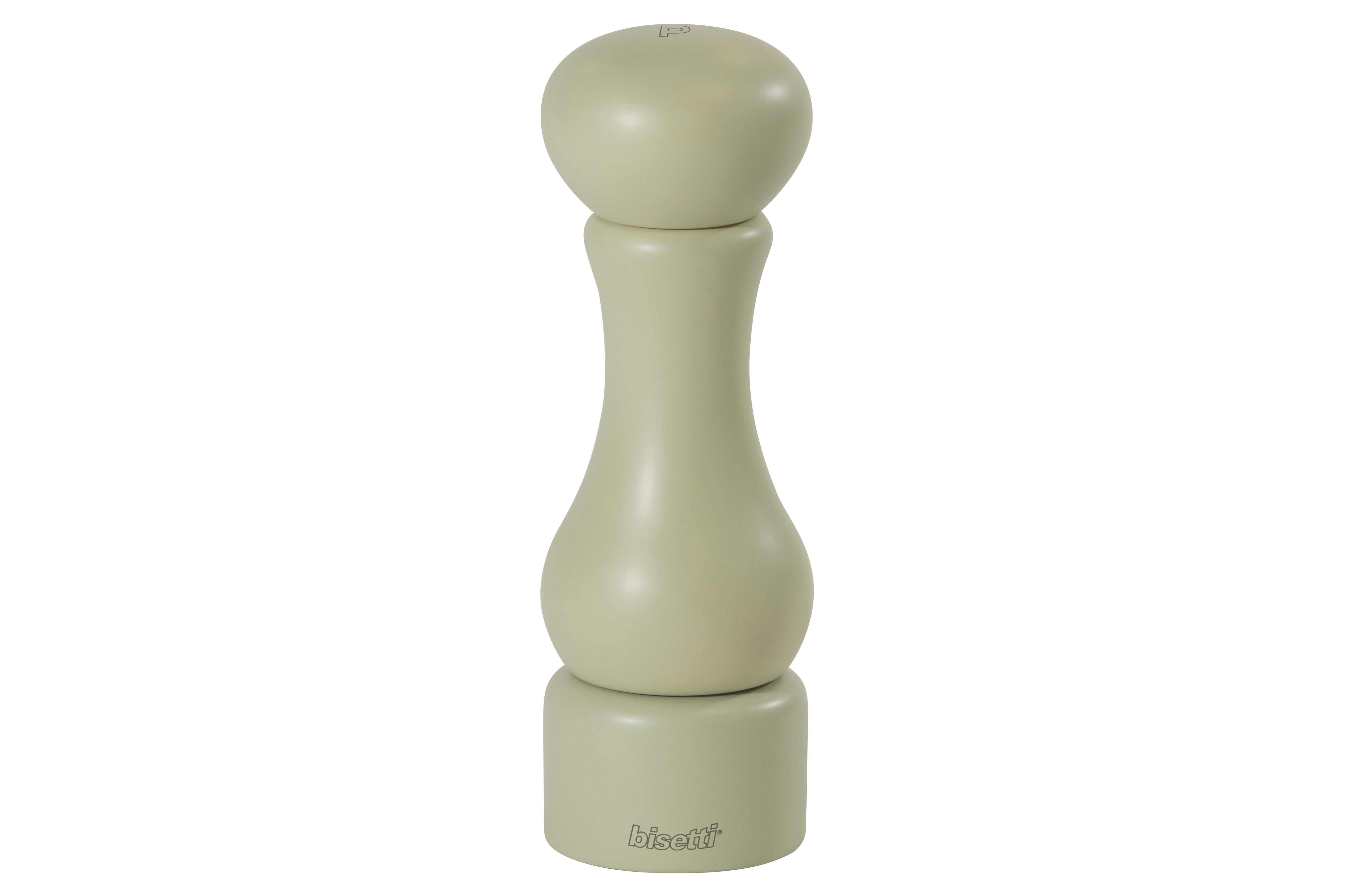 Bisetti Pepermolen Posillipo Sage Green Matt - 6x19 cm - Beukenhout