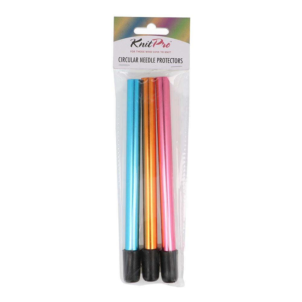 KnitPro Beschermers voor Rondbreinaalden - 3 stuks