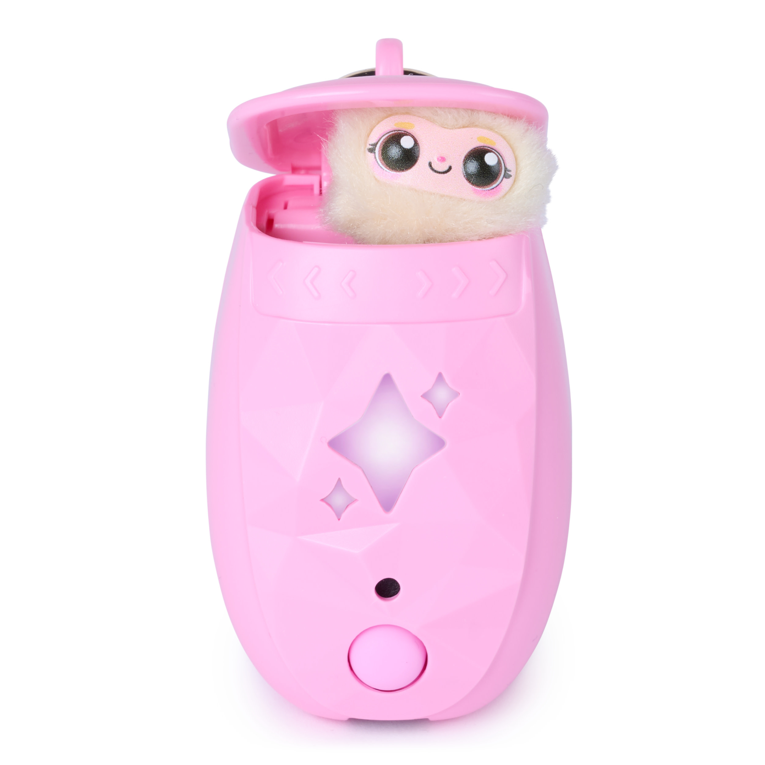 Peekimo - Pink - Lok de verlegen Peekimo uit de pod, interactief